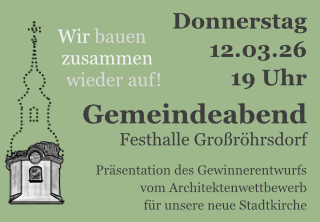 Gemeindeabend Gewinner Architektenwettbewerb