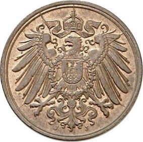 Muenze Pfennig Rueckseite